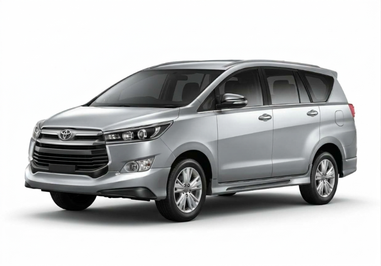 Innova Crysta vehicle option from AdMyTrip media